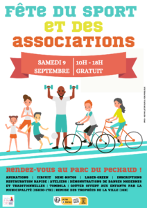 Affiche fête du sport et des associations