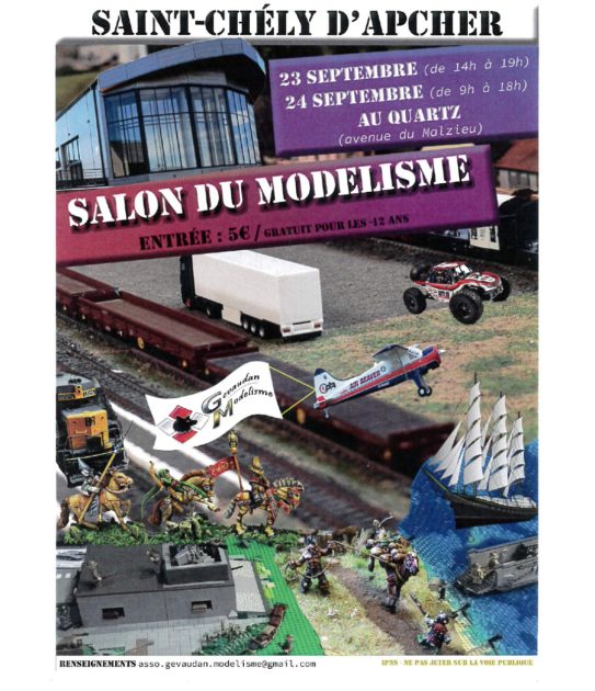 Affiche salon du modélisme