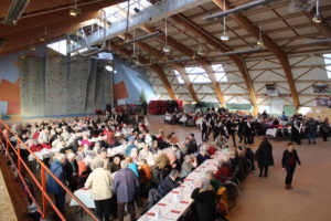 Photographie du repas des ainés